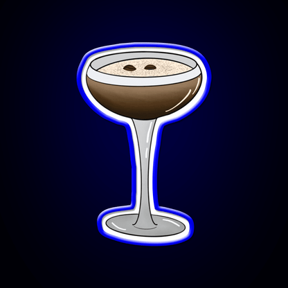 Espresso Martini Glass Cocktail Bar Decor Led Neon Sign Rgb Color - Shineneon