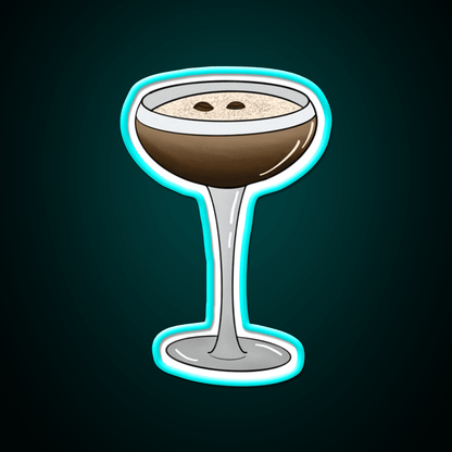 Espresso Martini Glass Cocktail Bar Decor Led Neon Sign Rgb Color - Shineneon