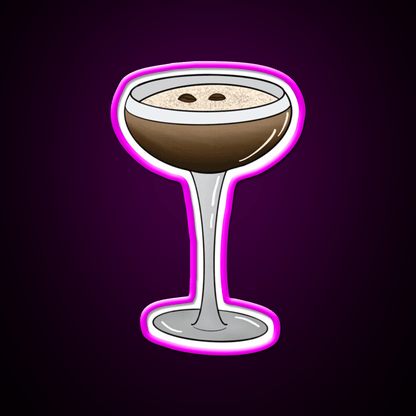 Espresso Martini Glass Cocktail Bar Decor Led Neon Sign Rgb Color - Shineneon