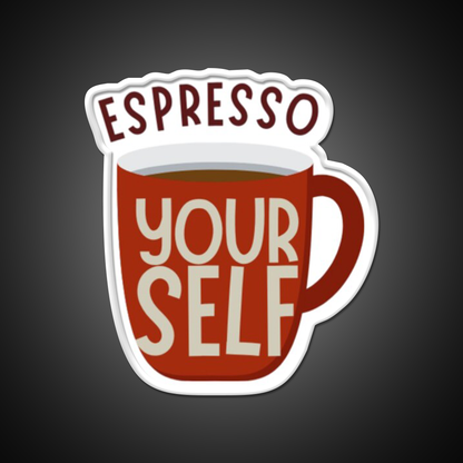 Espresso Yourself Cafe Led Neon Sign Espresso Bar Art For Coffee Shop Rgb Color