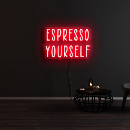 Espresso Yourself Led Neon Sign For Cafes And Coffee Shops | Shineneon