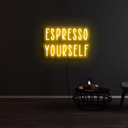 Espresso Yourself Led Neon Sign For Cafes And Coffee Shops | Shineneon