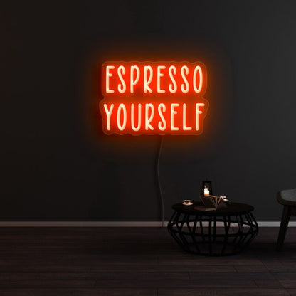 Espresso Yourself Led Neon Sign For Cafes And Coffee Shops | Shineneon