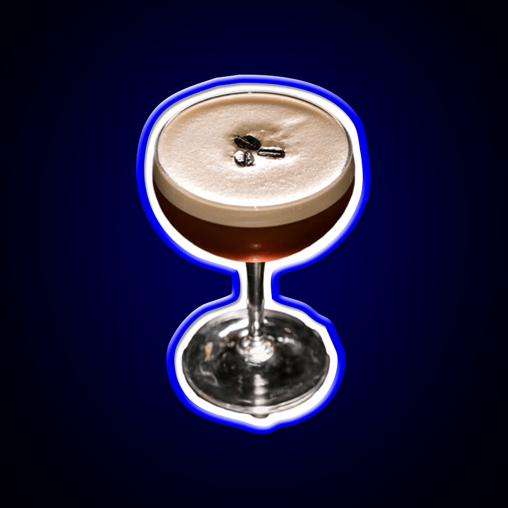 Espressomartini Cocktail Bar Decor Led Neon Sign Rgb Color - Shineneon
