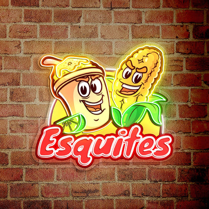 Esquites Acrylic Led Neon Sign Mexico Esquites LED Sign | Shineneon