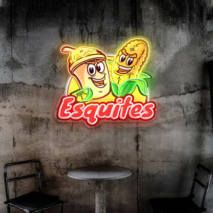 Esquites Acrylic Led Neon Sign Mexico Esquites LED Sign | Shineneon