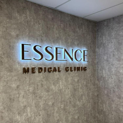 Essence Medical Clinic 3D Backlit Channel Letters Led Light Sign - Shineneon