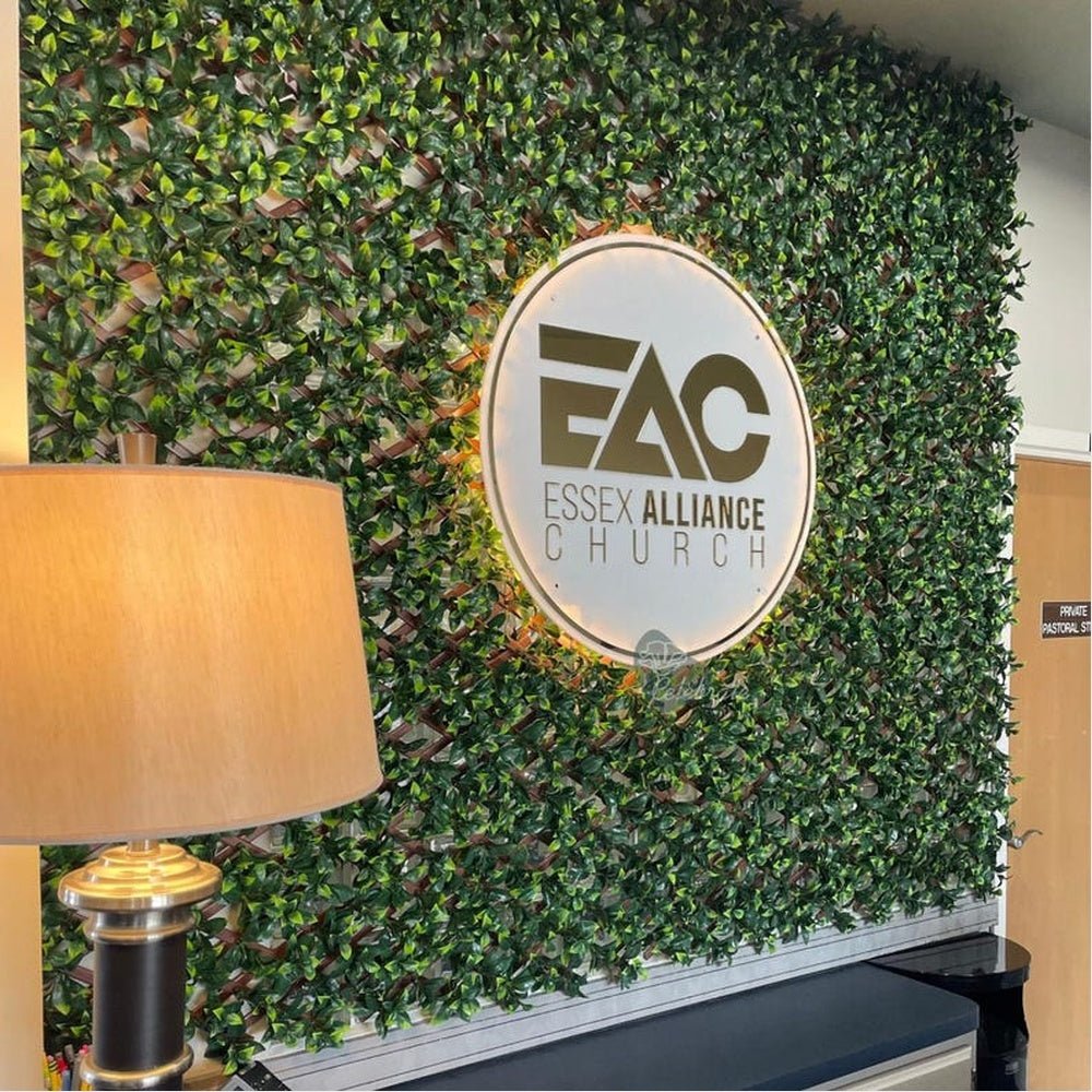 Essex Alliance Church Acrylic Business Logo Sign - Shineneon
