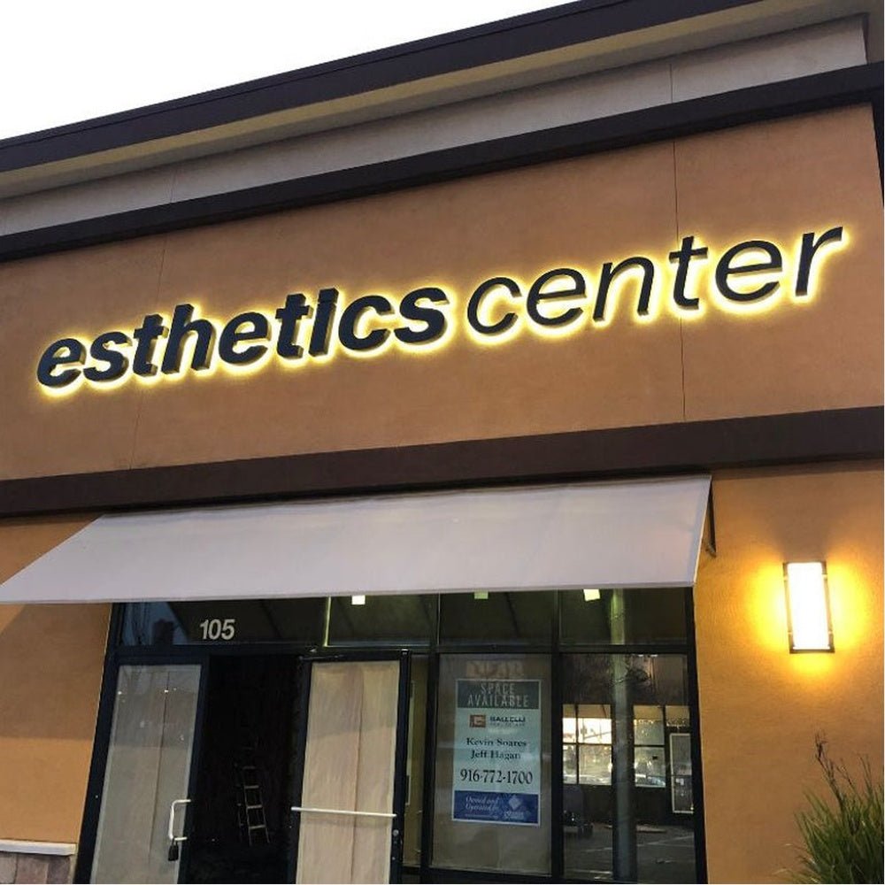 Esthetics Center 3D Backlit Channel Letters Led Light Sign - Shineneon