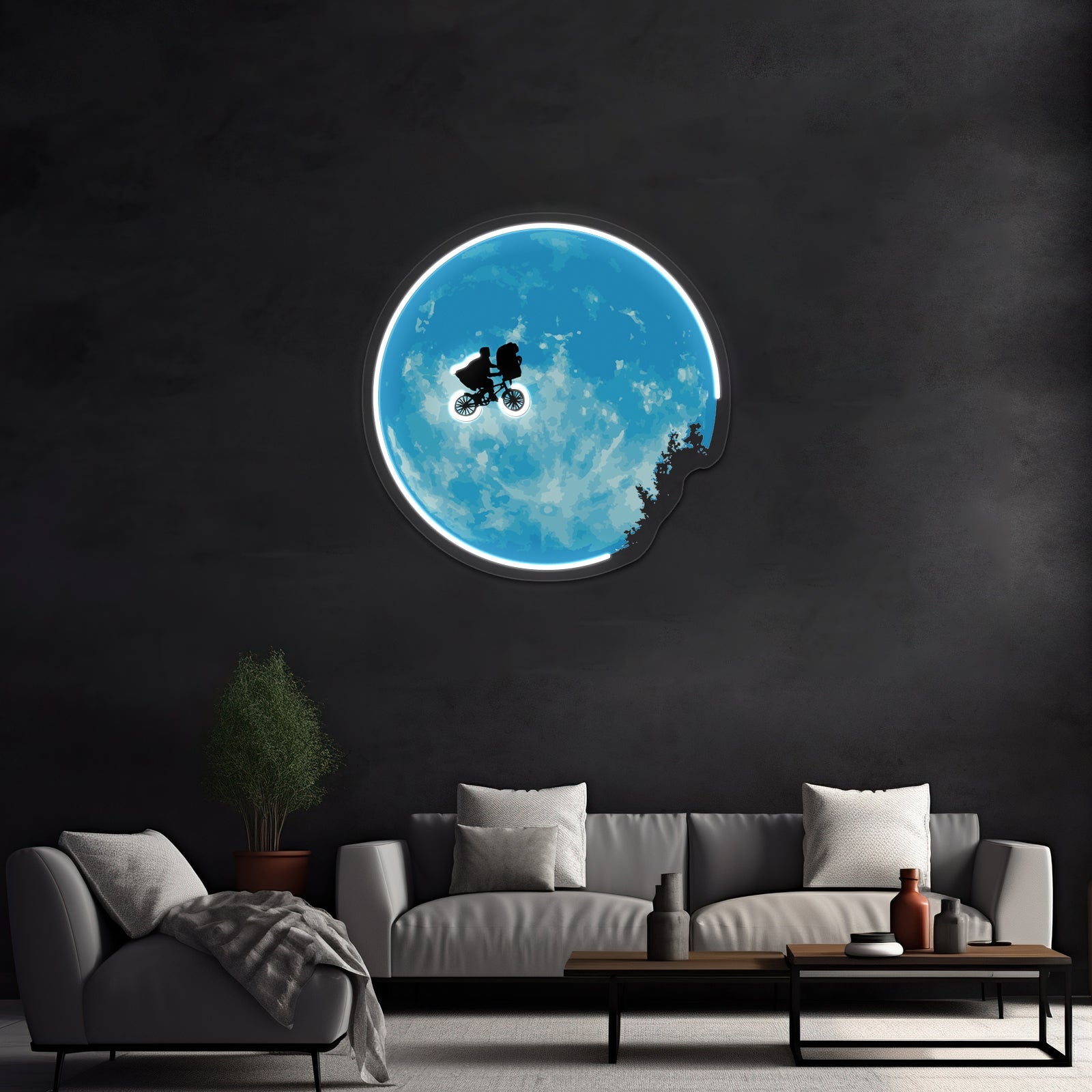 Et The Extraterrestrial Artwork Custom Neon Led Sign - Shineneon