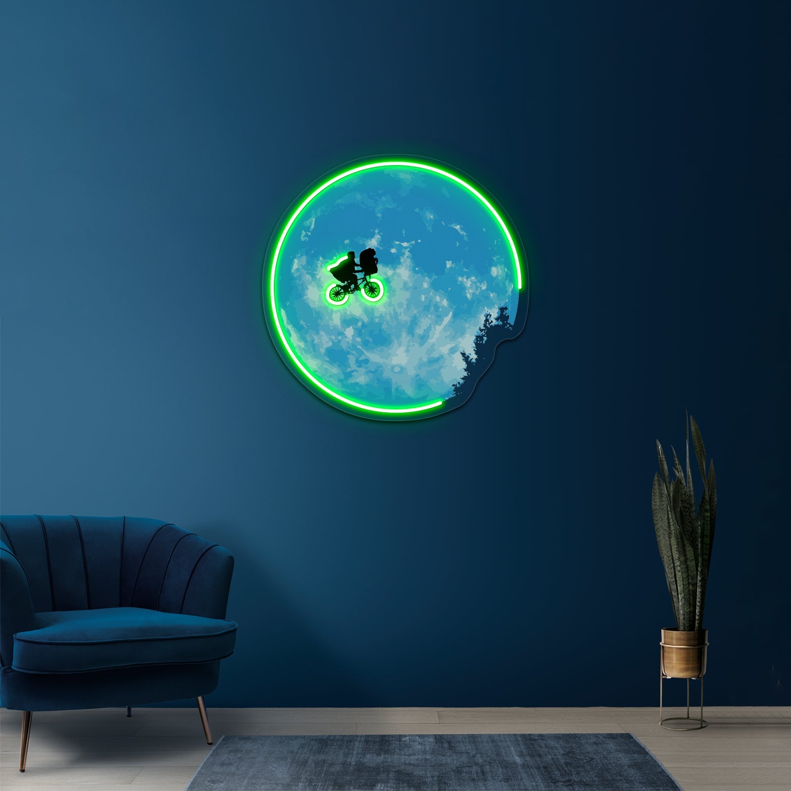 Et The Extraterrestrial Artwork Custom Neon Led Sign - Shineneon