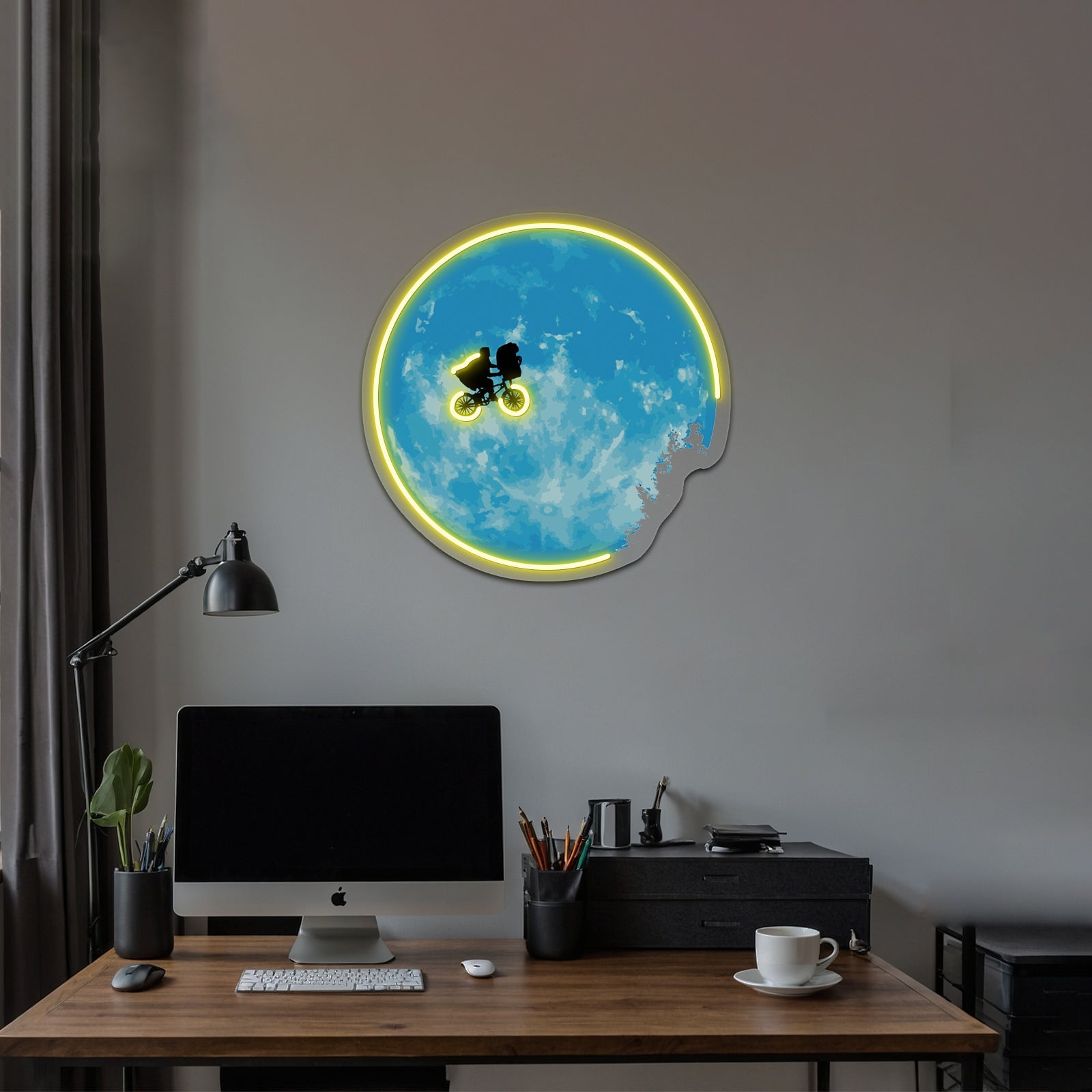 Et The Extraterrestrial Artwork Custom Neon Led Sign - Shineneon