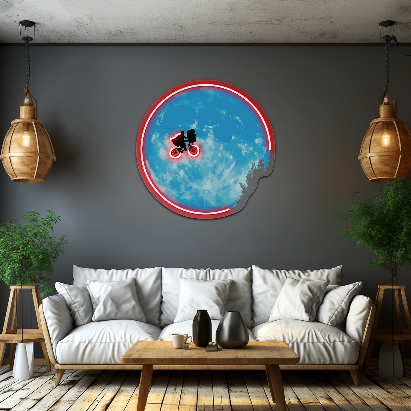 Et The Extraterrestrial Artwork Custom Neon Led Sign - Shineneon