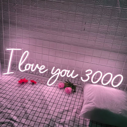 Eternal Love 3000 Times Neon Sign | Shineneon