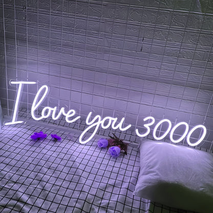 Eternal Love 3000 Times Neon Sign | Shineneon