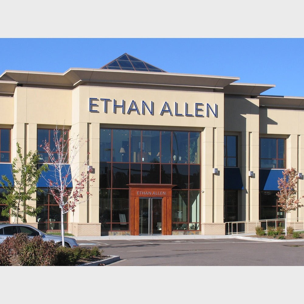 Ethan Allen 3D Backlit Channel Letters Led Light Sign - Shineneon