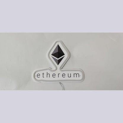 Ethereum Black Led Neon Sign - Shineneon