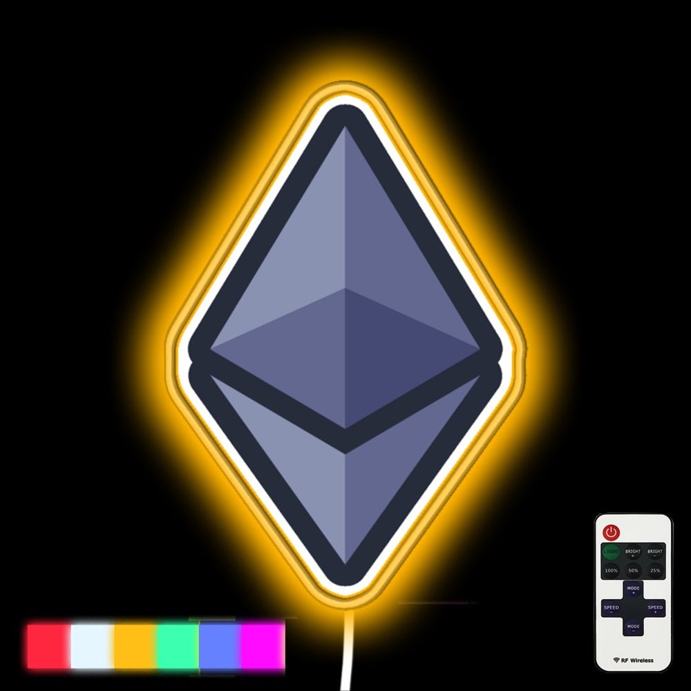 Ethereum Neon Gift Merchandise Led Neon Sign - Shineneon