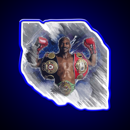 Evander Holyfield Gym Fitness Led Neon Sign Rgb Color - LED neon sign view 5