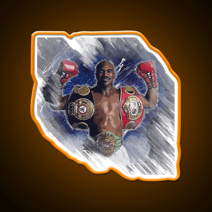 Evander Holyfield Gym Fitness Led Neon Sign Rgb Color - Shineneon