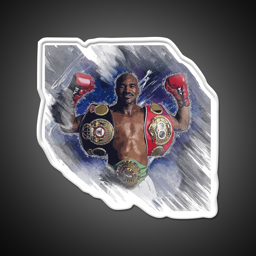 Evander Holyfield Gym Fitness Led Neon Sign Rgb Color - LED neon sign view 11