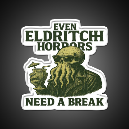 Even Eldritch Horrors Need A Break Cocktail Bar Decor Led Neon Sign Rgb Color - LED neon sign view 11