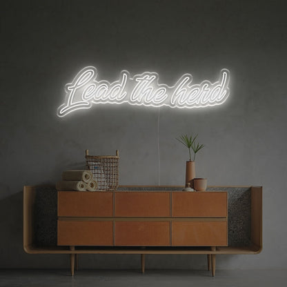 Event With The Lead The Herd Led Neon Sign | Shineneon