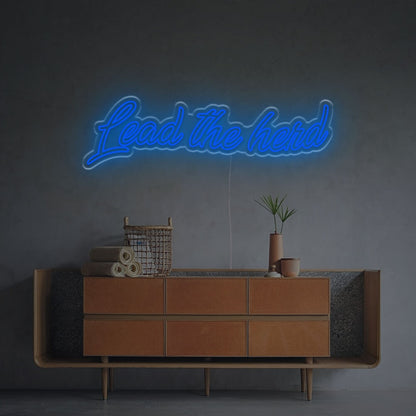 Event With The Lead The Herd Led Neon Sign | Shineneon