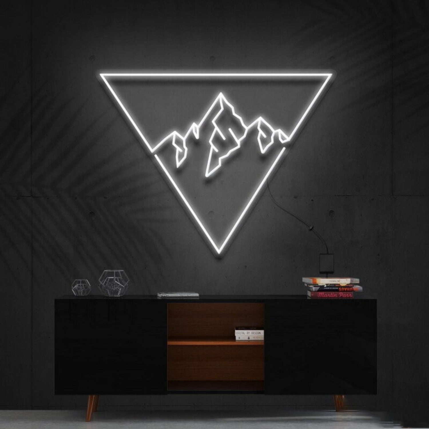 Everest Triangle Led Neon Sign For Nature And Adventure Lovers - Shineneon