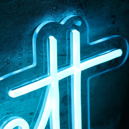 Everett Blue Name Led Neon Sign - Shineneon