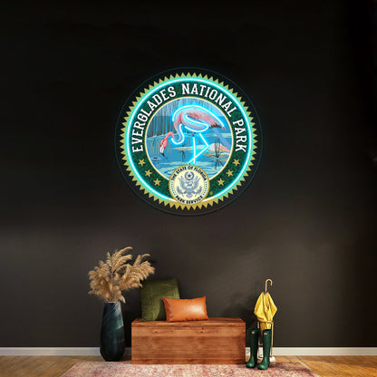 Everglades National Park Artwork Custom Neon Led Sign - Shineneon