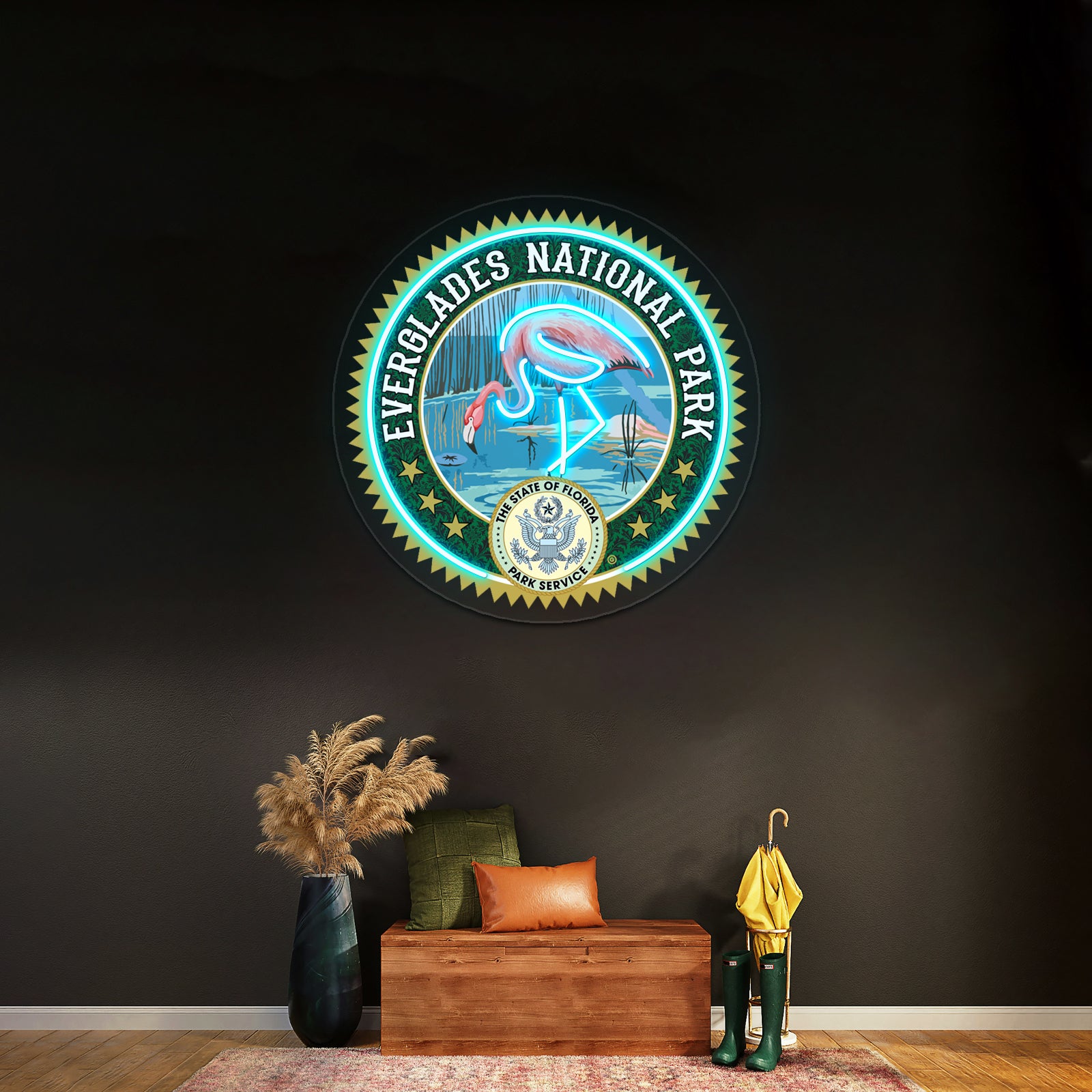 Everglades National Park Artwork Custom Neon Led Sign