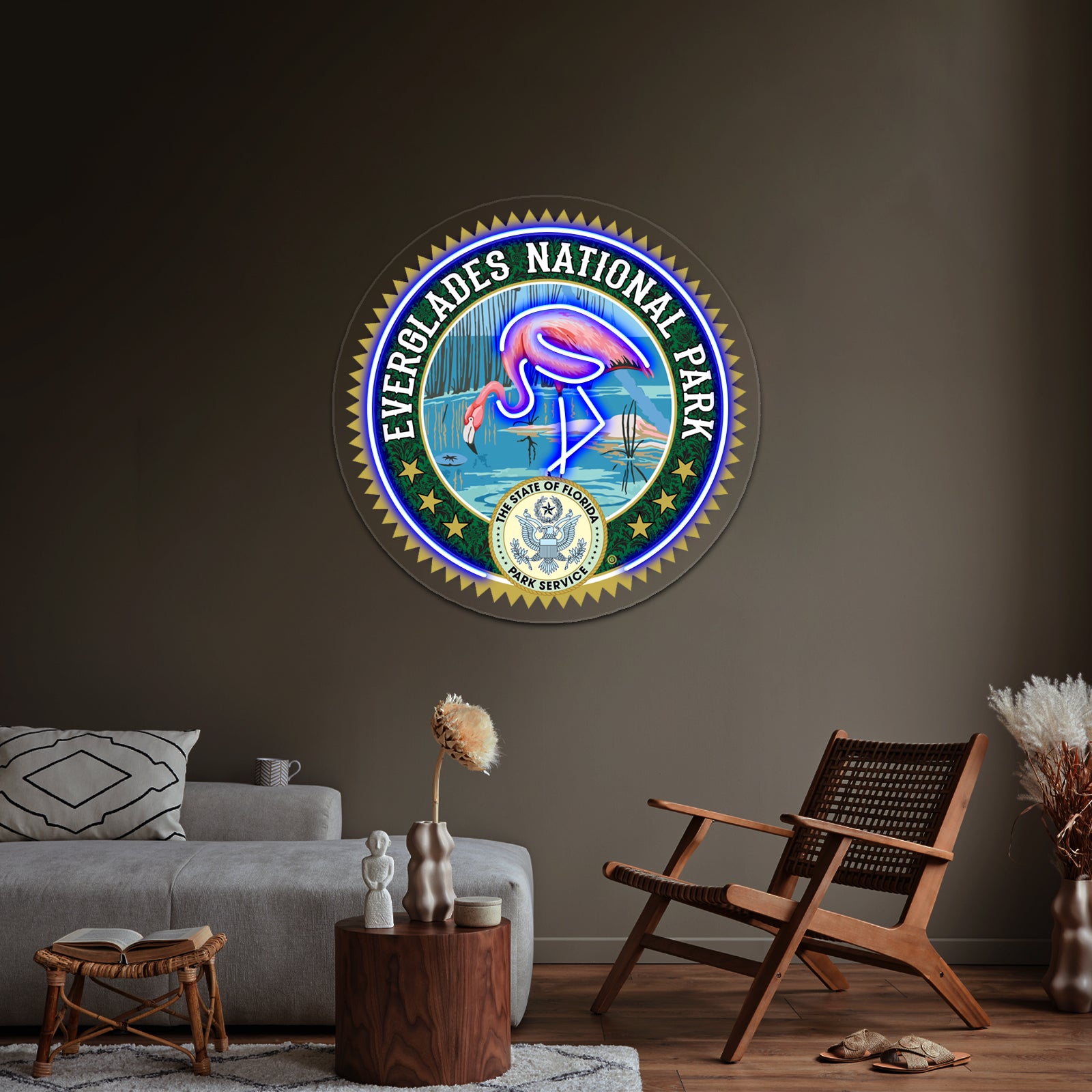 Everglades National Park Artwork Custom Neon Led Sign