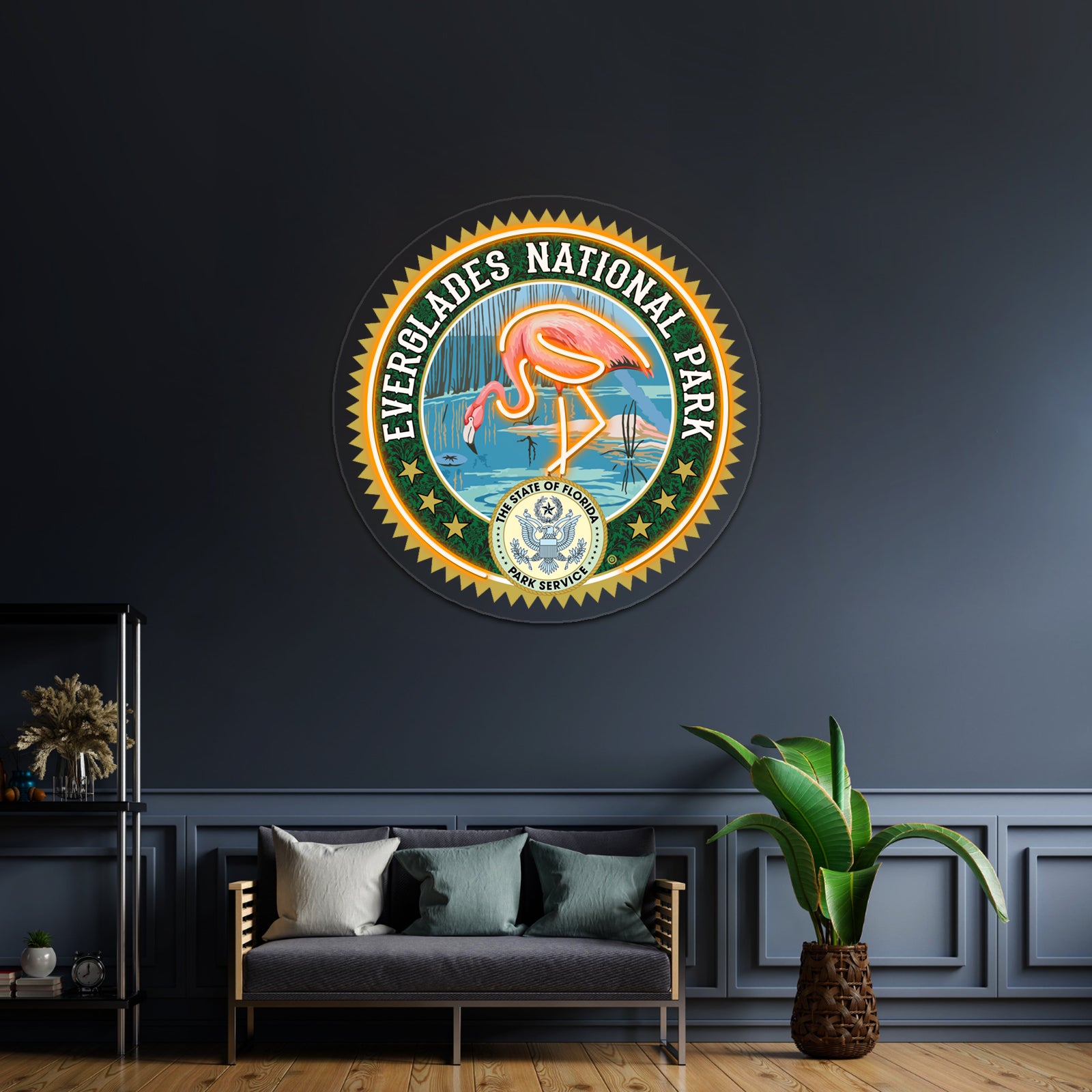 Everglades National Park Artwork Custom Neon Led Sign