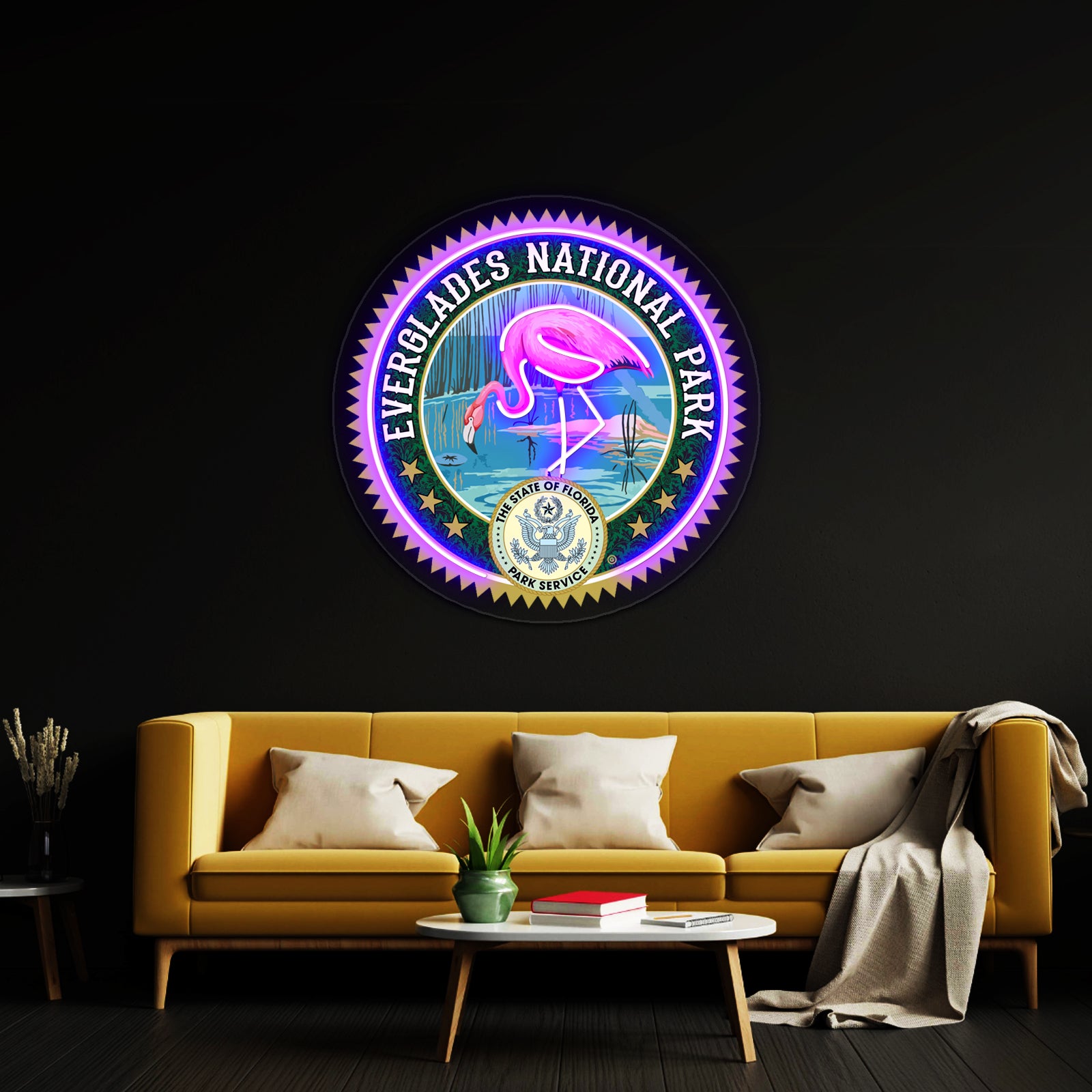 Everglades National Park Artwork Custom Neon Led Sign