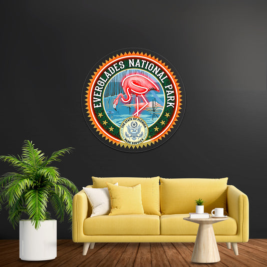 Everglades National Park Artwork Custom Neon Led Sign