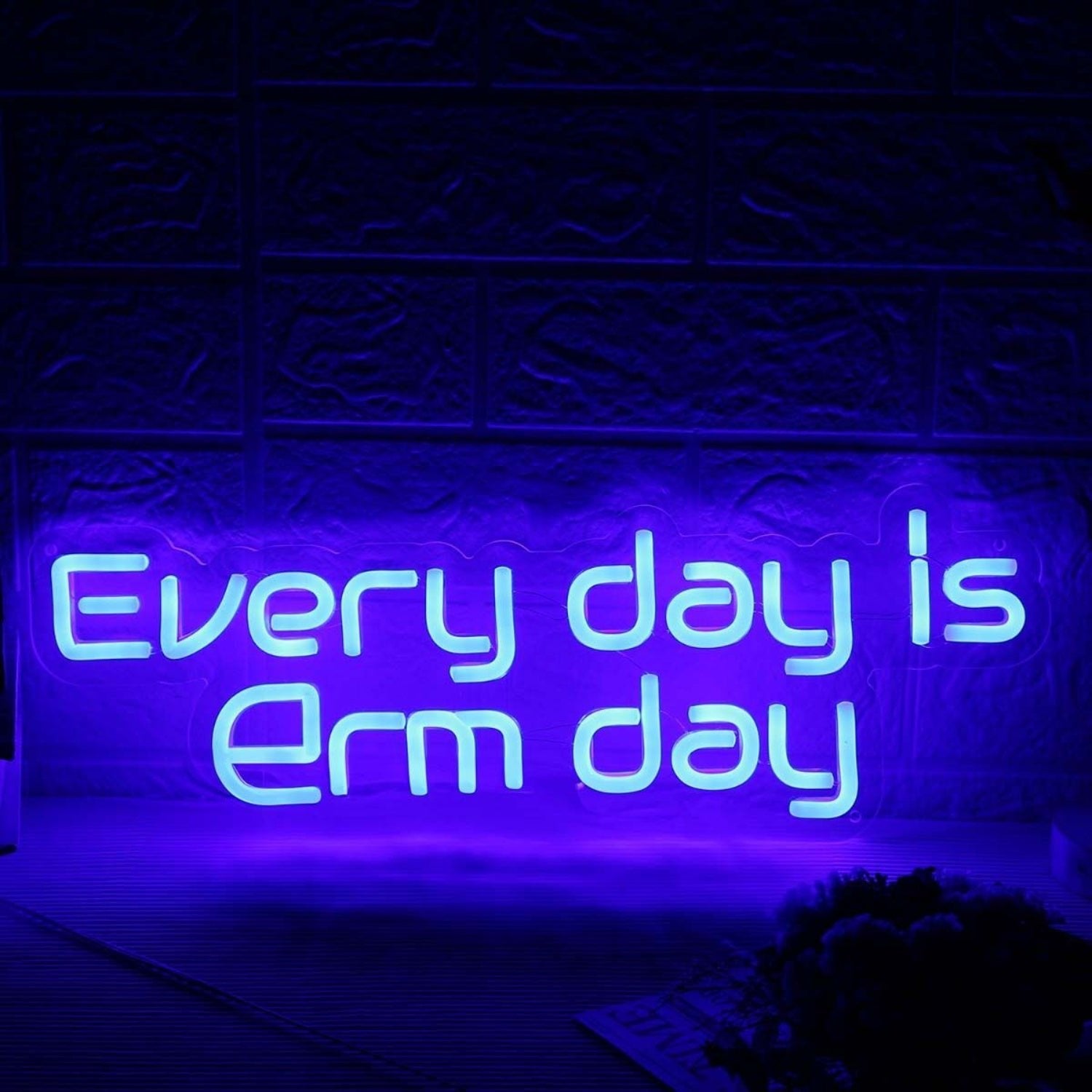 Every Day Is Arm Day Blue Led Neon Sign - Shineneon