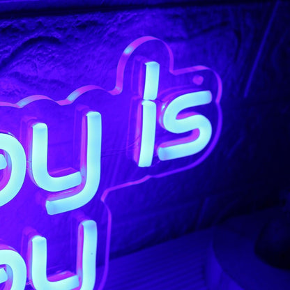 Every Day Is Arm Day Blue Led Neon Sign - Shineneon
