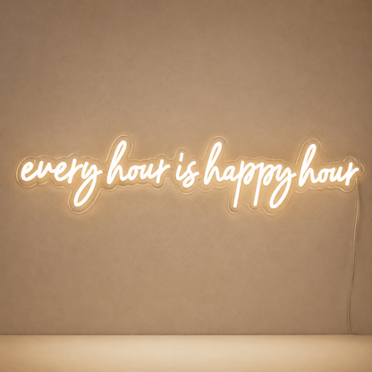 Every Hour Is Happy Hour LED Neon Sign main product image