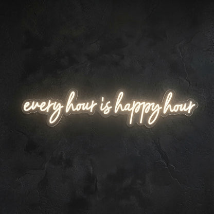 Every Hour Is Happy Hour LED Neon Sign Wall Neon Sign - 02 High-Converting Product Image