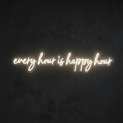 Every Hour Is Happy Hour LED Neon Sign Wall Neon Sign - Shineneon