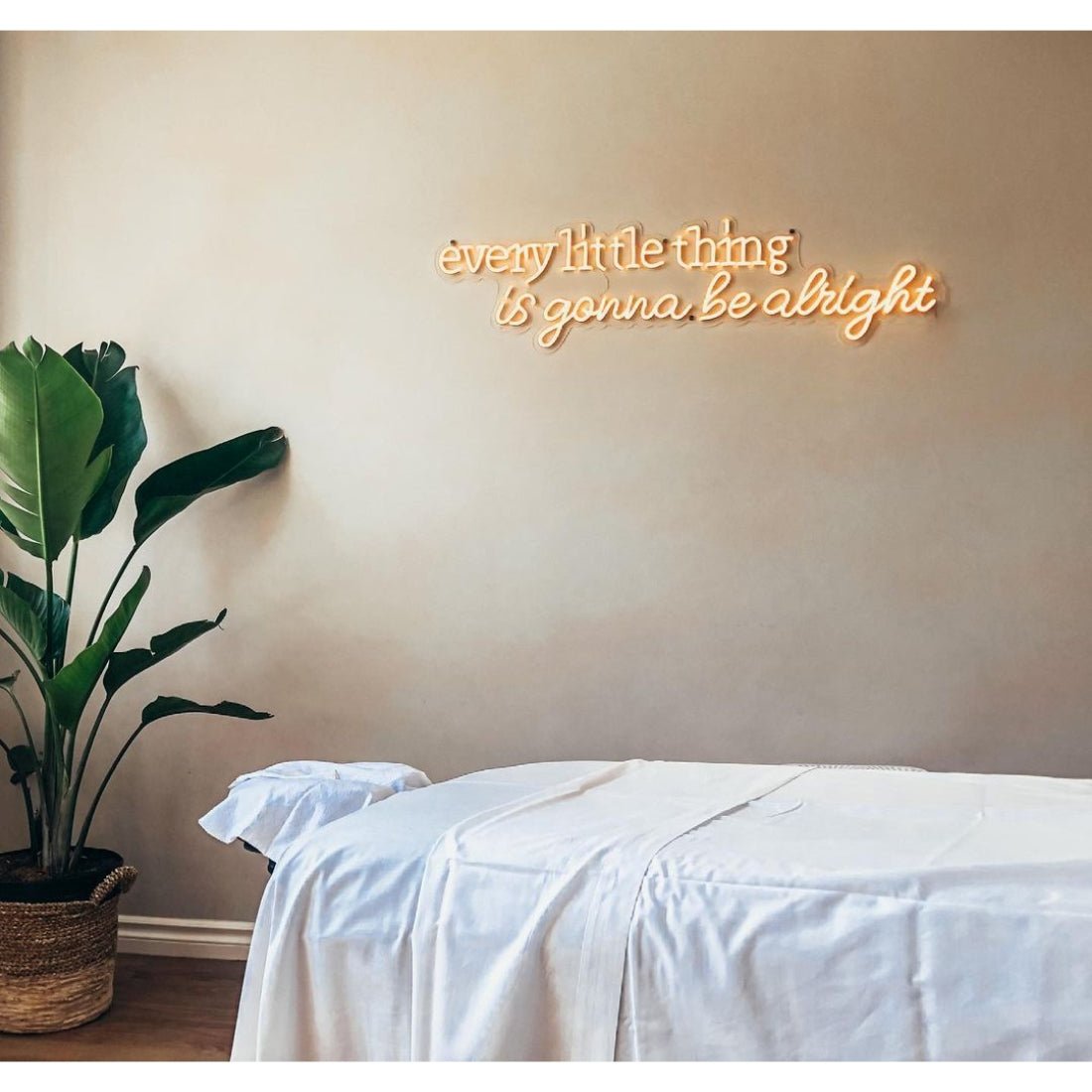 Every Little Thing Is Gonna Be Alright Neon Signs Neon Lights Led Neon Signs - Shineneon
