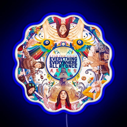 Everything Everywhere All At Once Sci Fi 2022 Rgb Led Neon Sign Pop Wall Art - Shineneon