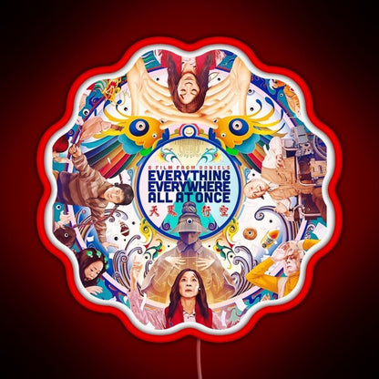 Everything Everywhere All At Once Sci Fi 2022 Rgb Led Neon Sign Pop Wall Art - Shineneon