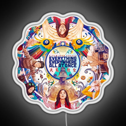 Everything Everywhere All At Once Sci Fi 2022 Rgb Led Neon Sign Pop Wall Art - Shineneon