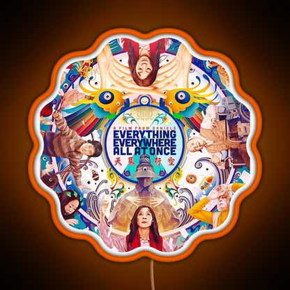 Everything Everywhere All At Once Sci Fi 2022 Rgb Led Neon Sign Pop Wall Art - Shineneon