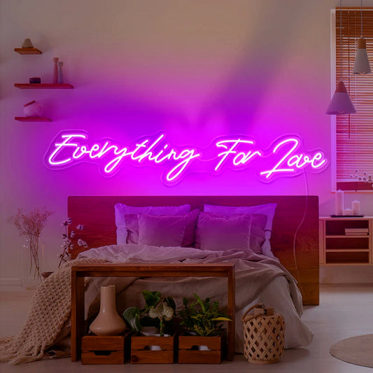 Everything For Love Led Sign Business Neon Sign