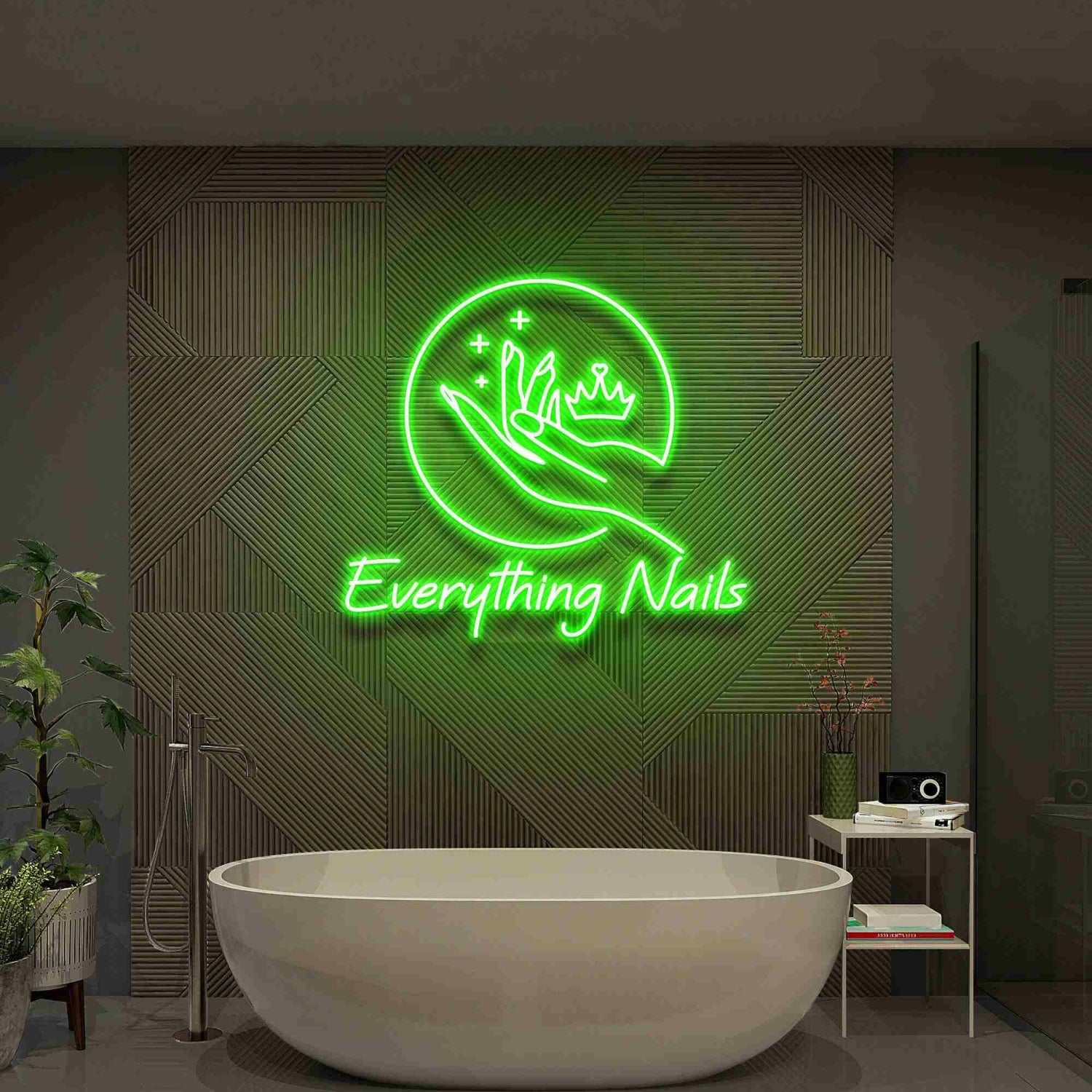 Everything Nails Reception Led Neon Sign Nail Salon Decor | Shineneon
