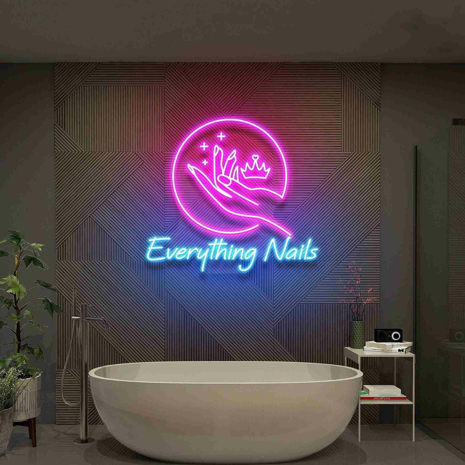 Everything Nails Reception Led Neon Sign Nail Salon Decor | Shineneon