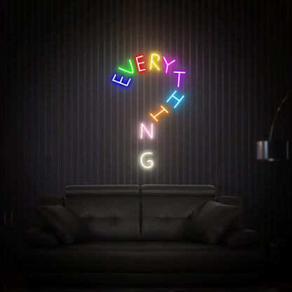Everything Neon Sign Light For Office Living Room Weddings | Shineneon